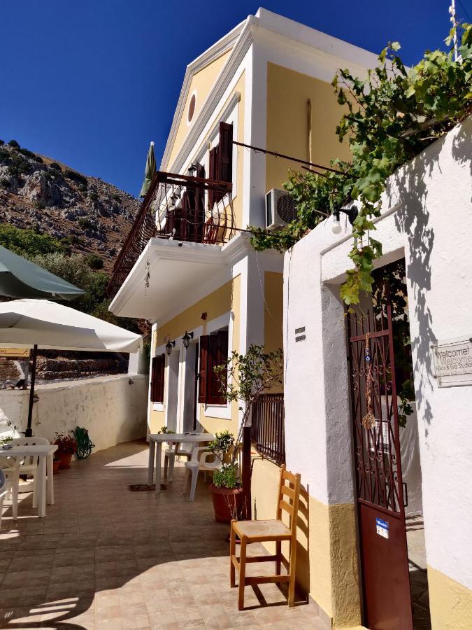 Nikos And Eva Studios Symi Bagian luar foto